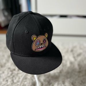 B.A.W.S. New Era black hat (one size fits most)